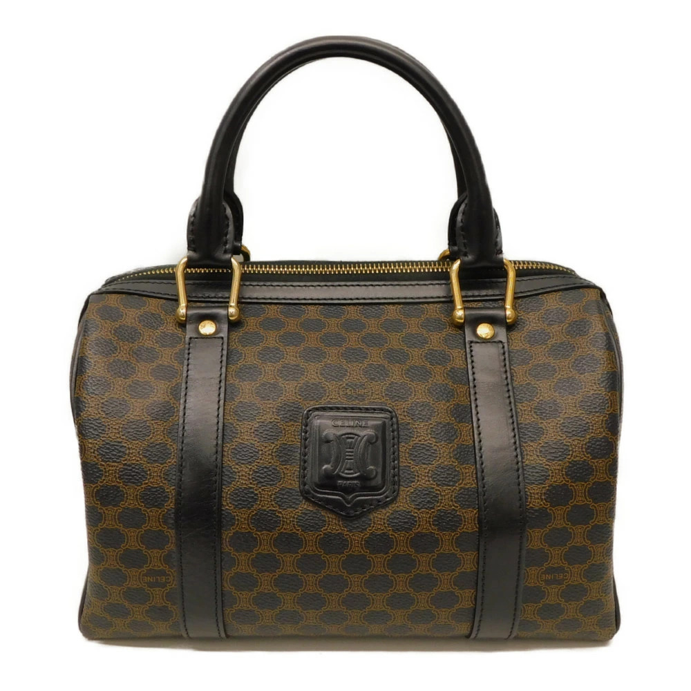 CELINE Macadam Boston Bag Black